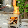 Outdoor Stove Lightweight Folding Wood Stove -01