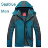 Outdoor Camping Hiking mountaineering waterproof jacket men and women's  Ski suit sports -.01